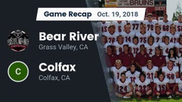 Recap: Bear River  vs. Colfax  2018