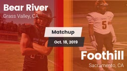 Matchup: Bear River High vs. Foothill  2019