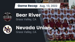Recap: Bear River  vs. Nevada Union  2022