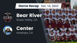 Recap: Bear River  vs. Center  2022
