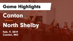 Canton  vs North Shelby Game Highlights - Feb. 9, 2019