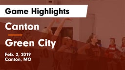Canton  vs Green City Game Highlights - Feb. 2, 2019