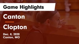 Canton  vs Clopton   Game Highlights - Dec. 8, 2020