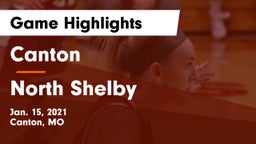 Canton  vs North Shelby  Game Highlights - Jan. 15, 2021