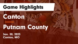 Canton  vs Putnam County  Game Highlights - Jan. 30, 2023