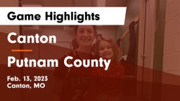 Canton  vs Putnam County  Game Highlights - Feb. 13, 2023