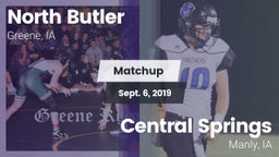 Matchup: North Butler High vs. Central Springs  2019