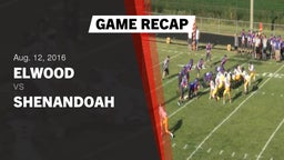 Recap: Elwood  vs. Shenandoah  2016