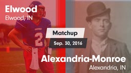 Matchup: Elwood  vs. Alexandria-Monroe  2016