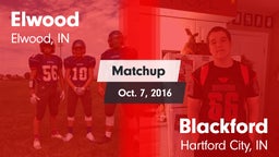 Matchup: Elwood  vs. Blackford  2016