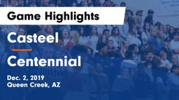 Casteel  vs Centennial  Game Highlights - Dec. 2, 2019