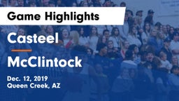 Casteel  vs McClintock  Game Highlights - Dec. 12, 2019