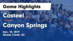 Casteel  vs Canyon Springs  Game Highlights - Dec. 18, 2019