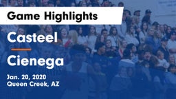 Casteel  vs Cienega  Game Highlights - Jan. 20, 2020