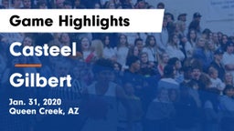 Casteel  vs Gilbert  Game Highlights - Jan. 31, 2020