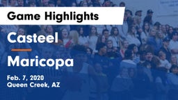 Casteel  vs Maricopa  Game Highlights - Feb. 7, 2020