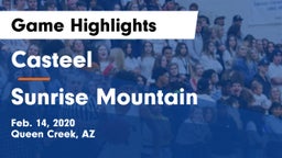 Casteel  vs Sunrise Mountain  Game Highlights - Feb. 14, 2020