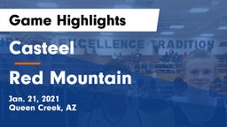 Casteel  vs Red Mountain  Game Highlights - Jan. 21, 2021