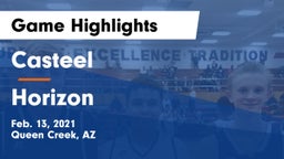 Casteel  vs Horizon  Game Highlights - Feb. 13, 2021