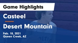 Casteel  vs Desert Mountain  Game Highlights - Feb. 18, 2021