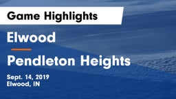 Elwood  vs Pendleton Heights  Game Highlights - Sept. 14, 2019
