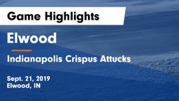 Elwood  vs Indianapolis Crispus Attucks Game Highlights - Sept. 21, 2019
