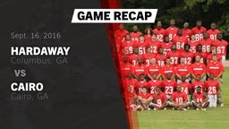 Recap: Hardaway  vs. Cairo  2016