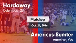 Matchup: Hardaway  vs. Americus-Sumter  2016
