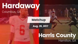 Matchup: Hardaway  vs. Harris County  2017