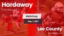 Matchup: Hardaway  vs. Lee County  2017