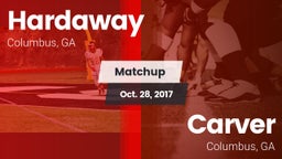 Matchup: Hardaway  vs. Carver  2017
