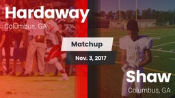 Matchup: Hardaway  vs. Shaw  2017