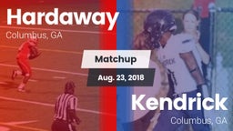 Matchup: Hardaway  vs. Kendrick  2018