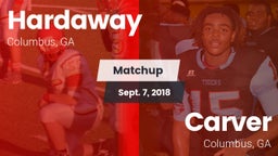 Matchup: Hardaway  vs. Carver  2018