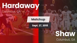 Matchup: Hardaway  vs. Shaw  2018