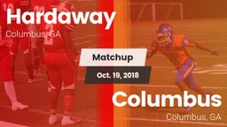 Matchup: Hardaway  vs. Columbus  2018