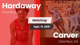 Matchup: Hardaway  vs. Carver  2019