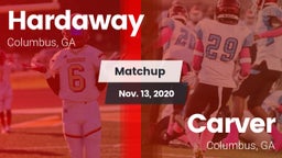 Matchup: Hardaway  vs. Carver  2020