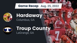 Recap: Hardaway  vs. Troup County  2022