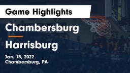 Chambersburg  vs Harrisburg  Game Highlights - Jan. 18, 2022