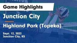 Junction City  vs Highland Park  (Topeka) Game Highlights - Sept. 12, 2022