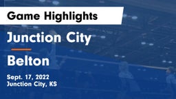 Junction City  vs Belton  Game Highlights - Sept. 17, 2022