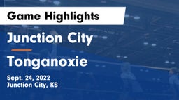 Junction City  vs Tonganoxie Game Highlights - Sept. 24, 2022