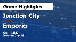 Junction City  vs Emporia  Game Highlights - Oct. 1, 2022