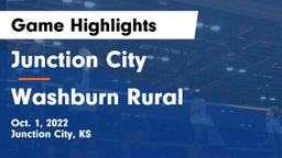 Junction City  vs Washburn Rural  Game Highlights - Oct. 1, 2022