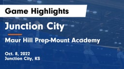 Junction City  vs Maur Hill Prep-Mount Academy  Game Highlights - Oct. 8, 2022