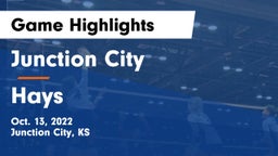 Junction City  vs Hays  Game Highlights - Oct. 13, 2022