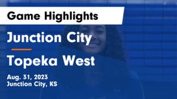 Junction City  vs Topeka West  Game Highlights - Aug. 31, 2023