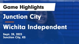 Junction City  vs Wichita Independent Game Highlights - Sept. 28, 2023