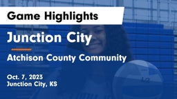 Junction City  vs Atchison County Community  Game Highlights - Oct. 7, 2023